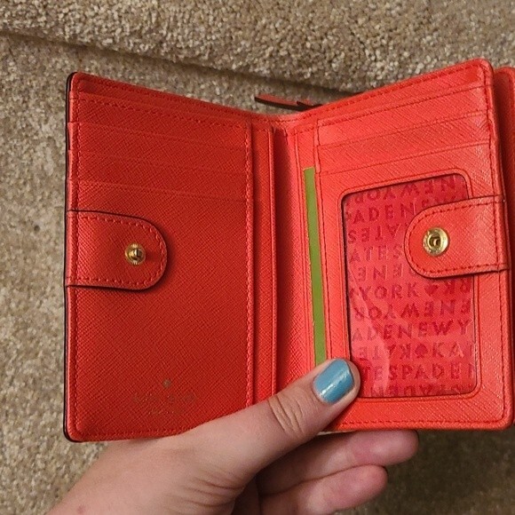 Kate Spade Red Wallet - Picture 2 of 5
